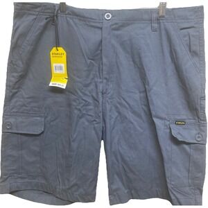 Stanley Workwear Cargo Shorts Mens 40 Charcoal Gray ST16036OL New With Tags